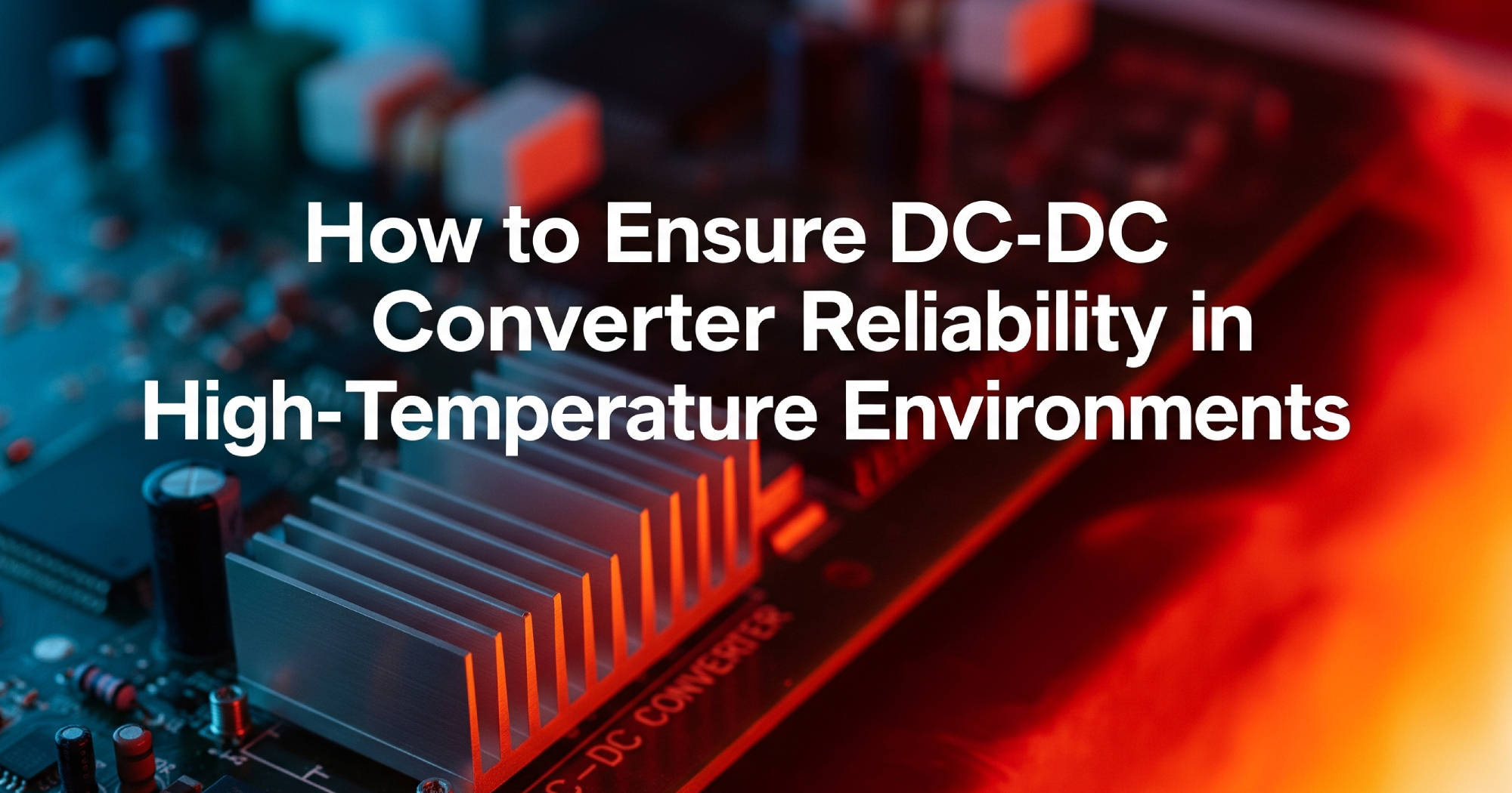 How to Ensure DC-DC Converter Reliability in High-Temperature Environments